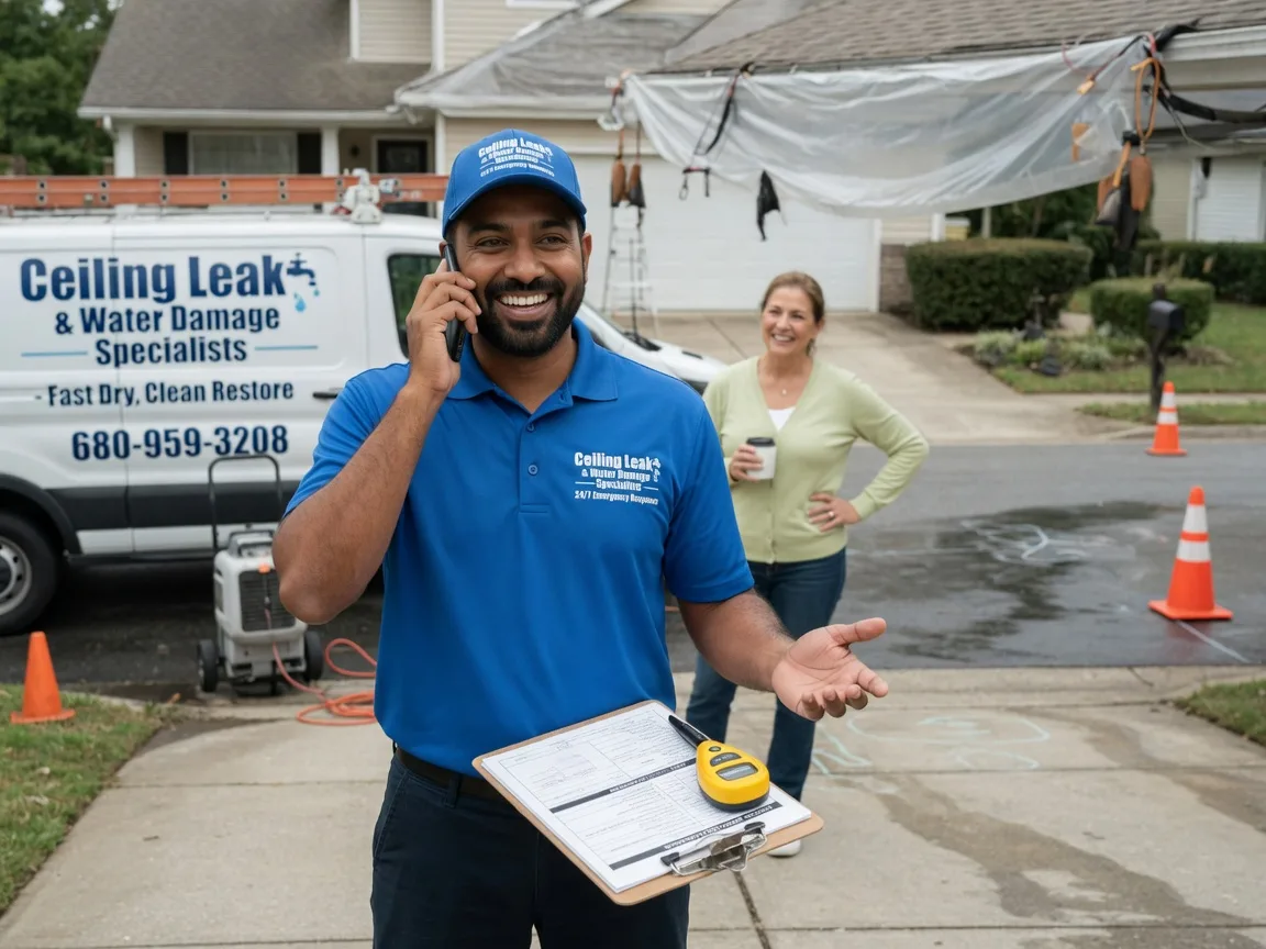 Ceiling Leak Cleanup Wood Ridge, NJ FAQs